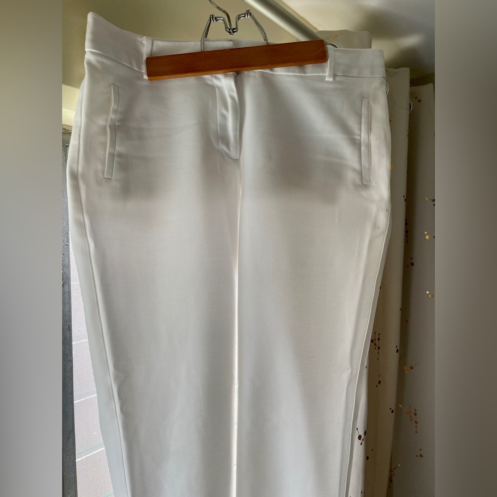 Talbots Elegant White Women's Trousers size 4